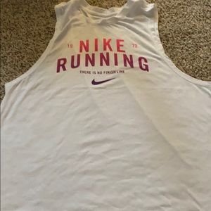 Nike - Sleeveless Running Shirt - LARGE